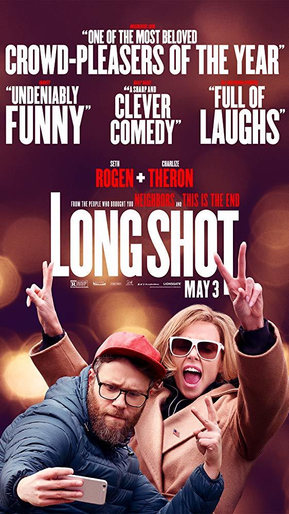 پوستری از فیلم سینمایی «لانگ شات» (Long Shot) با بازی شارلیز ترون و ست روگن